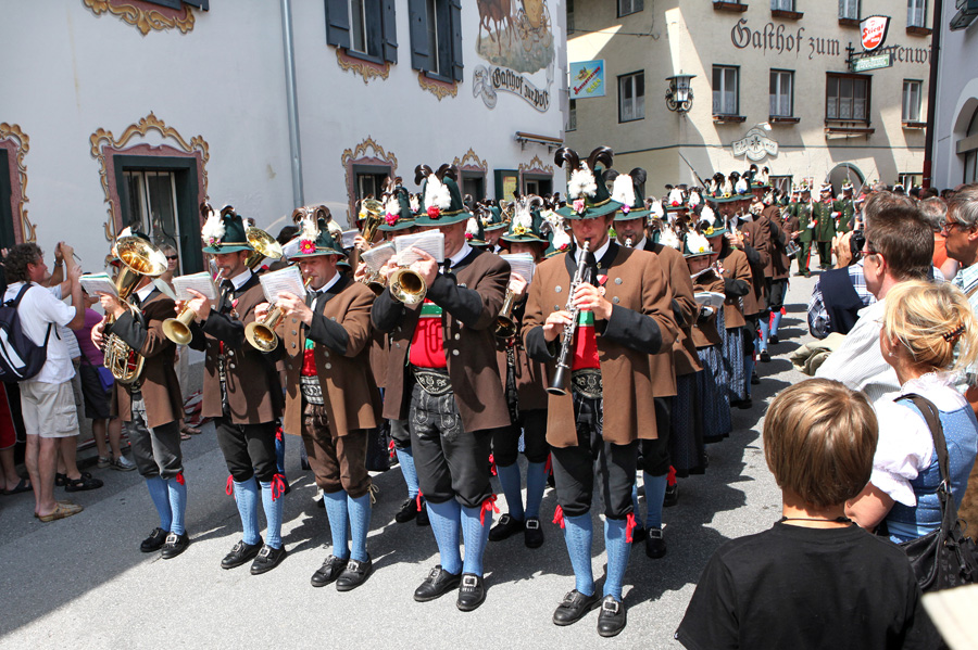 Bürgermusik beim Marktfest